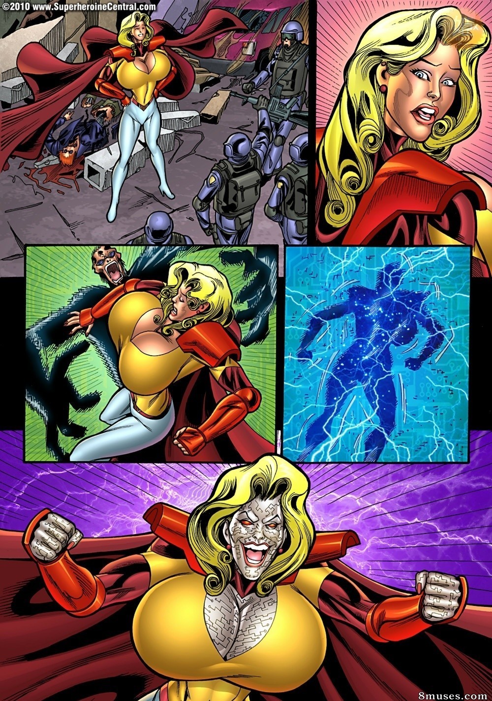 SuperHeroineComixxx - Her greater joys - Page 2