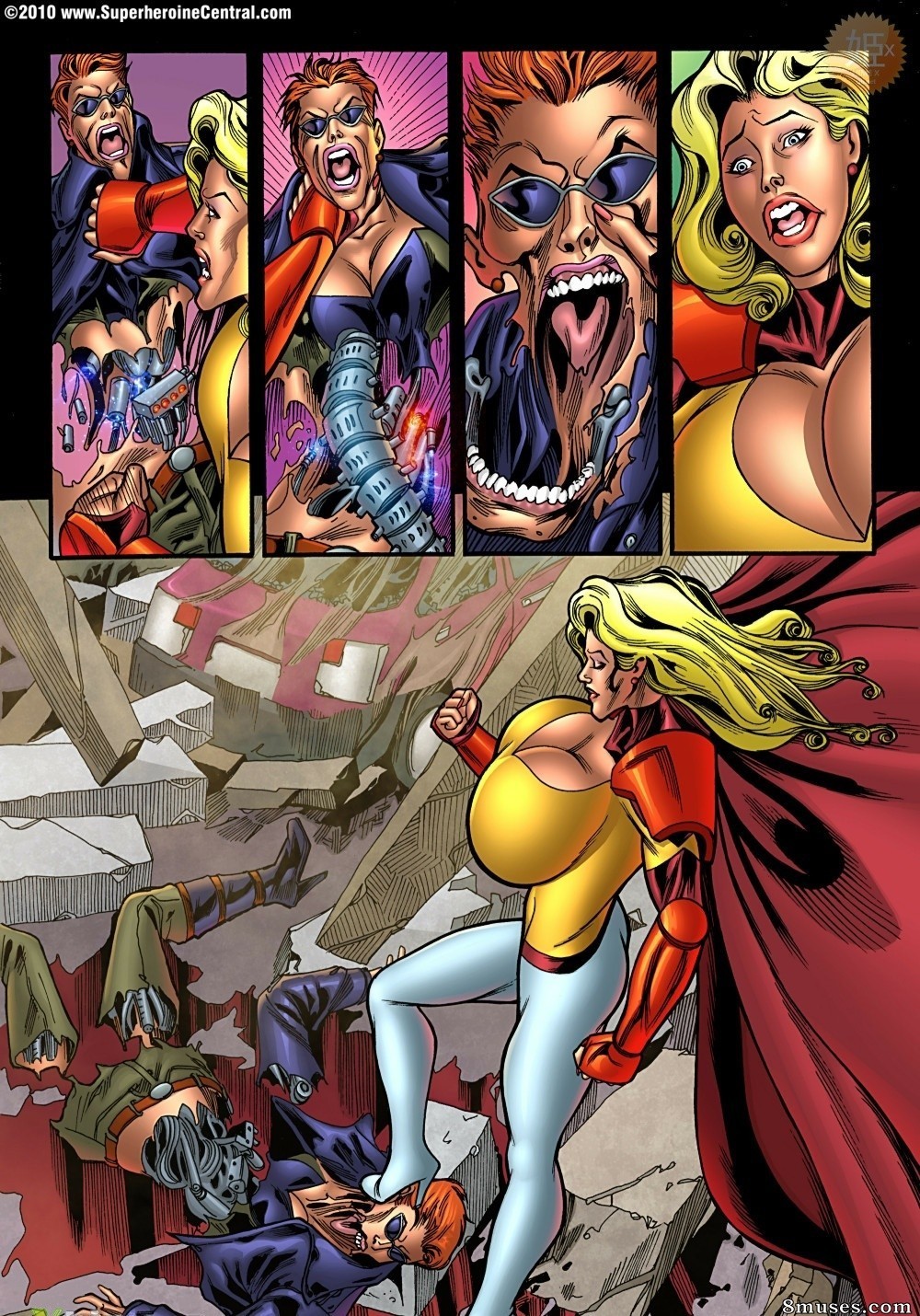 SuperHeroineComixxx - Seus maiores prazeres - Página 1