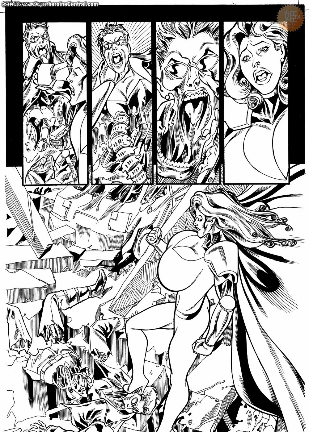 SuperHeroineComixxx - Her greater joys - Page 6