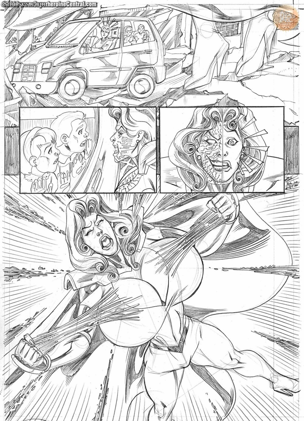 SuperHeroineComixxx - Her greater joys - Page 14