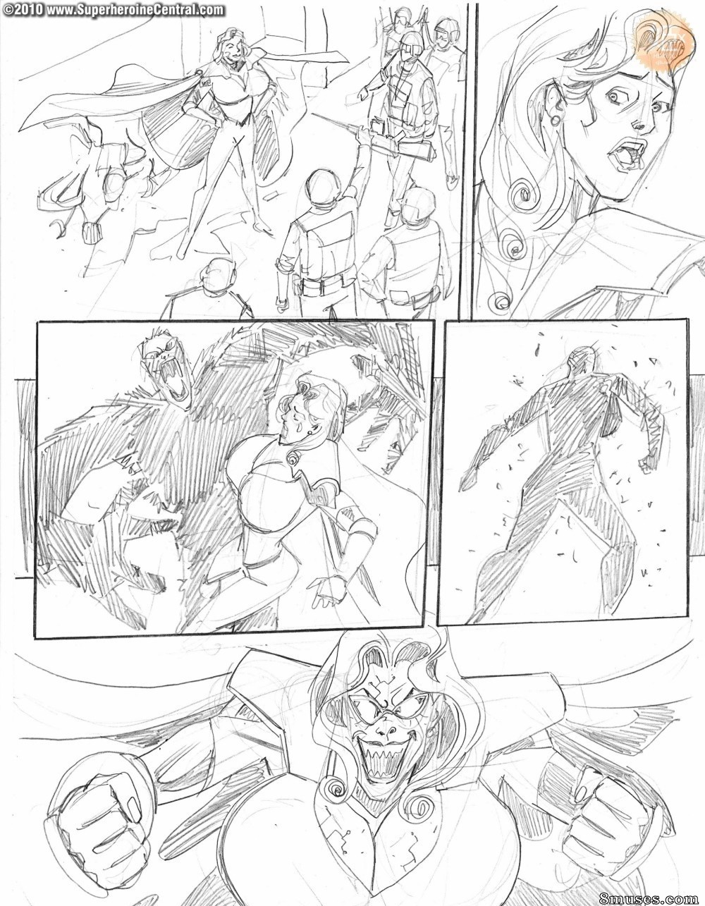 SuperHeroineComixxx - Her greater joys - Page 17