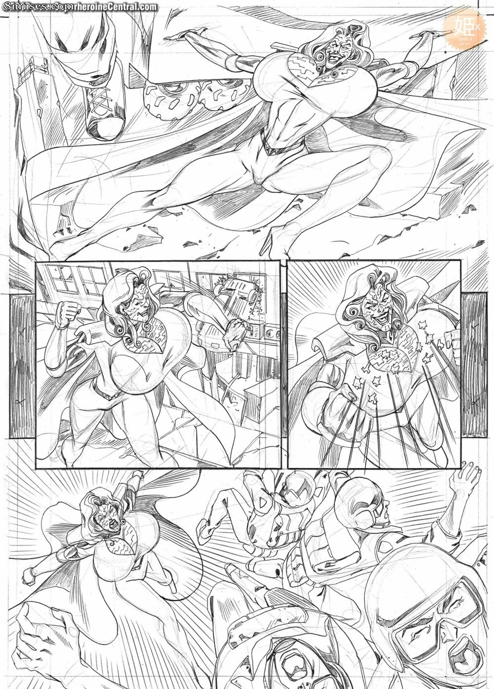 SuperHeroineComixxx - Her greater joys - Page 13