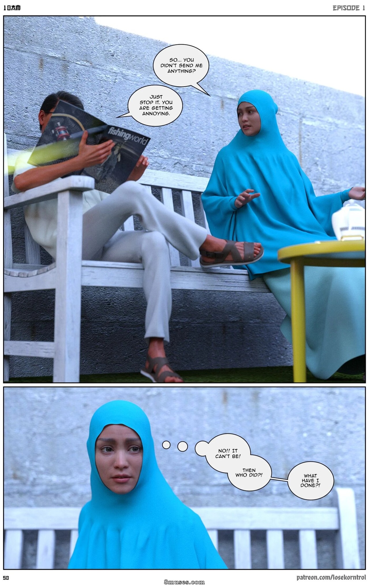 Page 51 | Various-Authors/Hijab-3DX-LoseKorntrol/10-AM/Issue-1 | 8muses -  Sex Comics