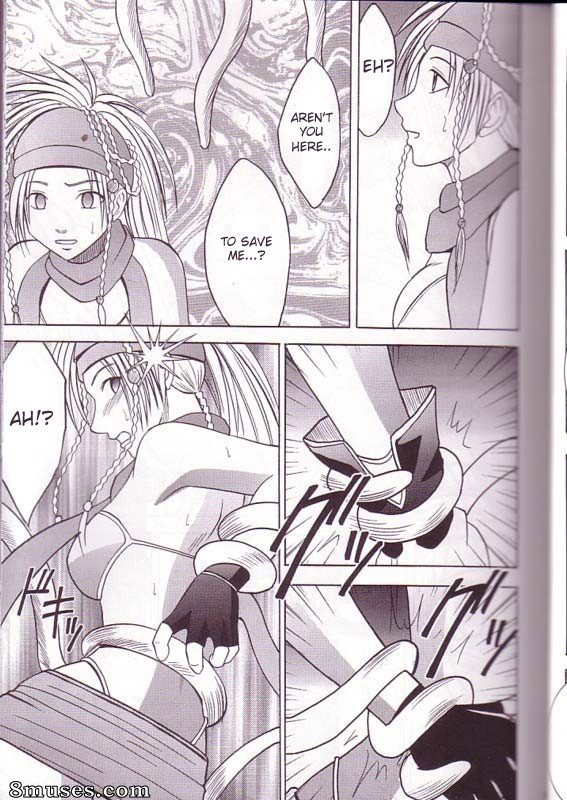 Crimson Hentai - Final Fantasy X-2 Doujinshi - Yuna Rikku Double Hard - Page 8