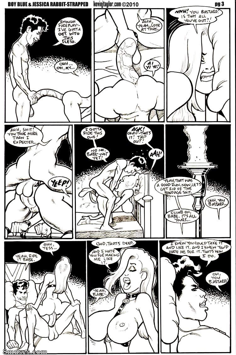 Kevin Taylor Adult Comics - Jessica presa - Página 3