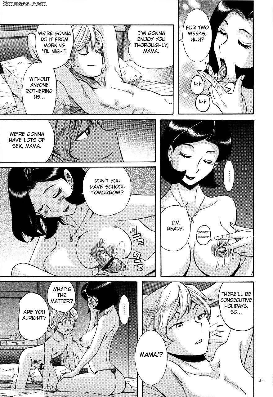 Kojima Miu - Ninfômana Maman Boshi Soukan - Mama no Shikyuu wa Boku no Mono - Página 35
