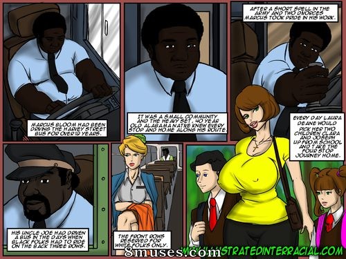 IllustratedInterracial.com Comics - Back of the Bus - Page 2