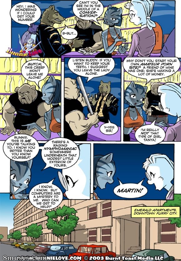 Burnt Toast Media Comics - Bunnie Love 1 - A New Beginning - Page 9