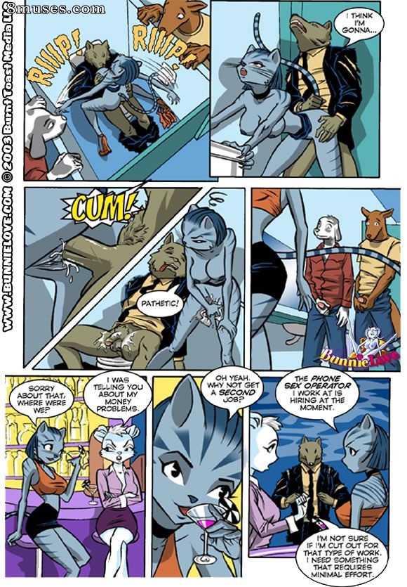 Burnt Toast Media Comics - Bunnie Love 1 - A New Beginning - Page 8