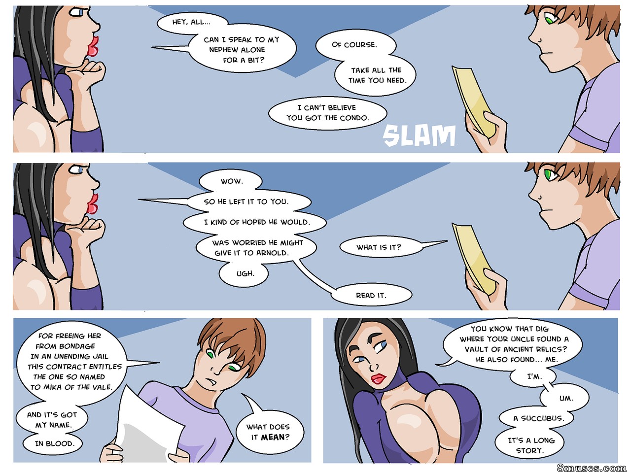 Zyrroh - My Aunt Is A Succubus - Page 4