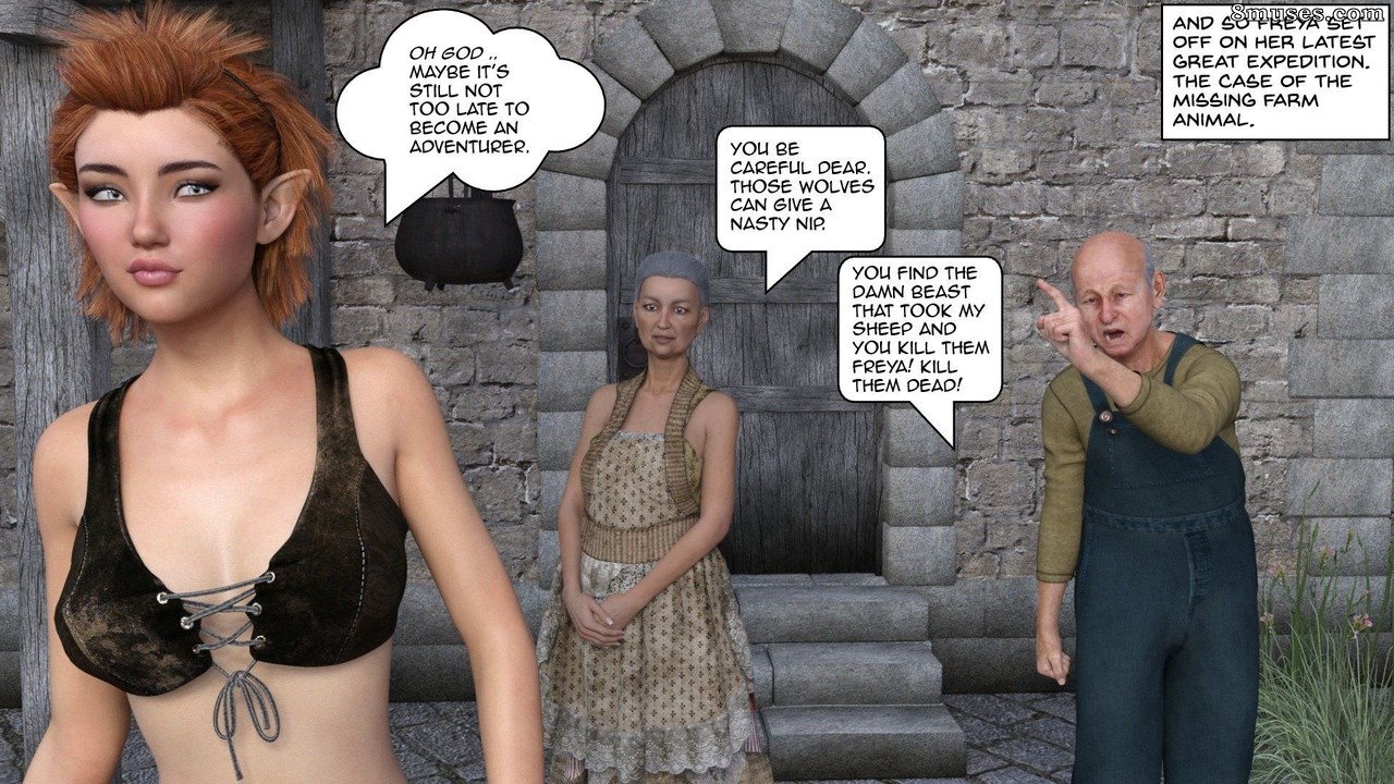 Jossan Comics - Freya e a fada travessa - Página 7