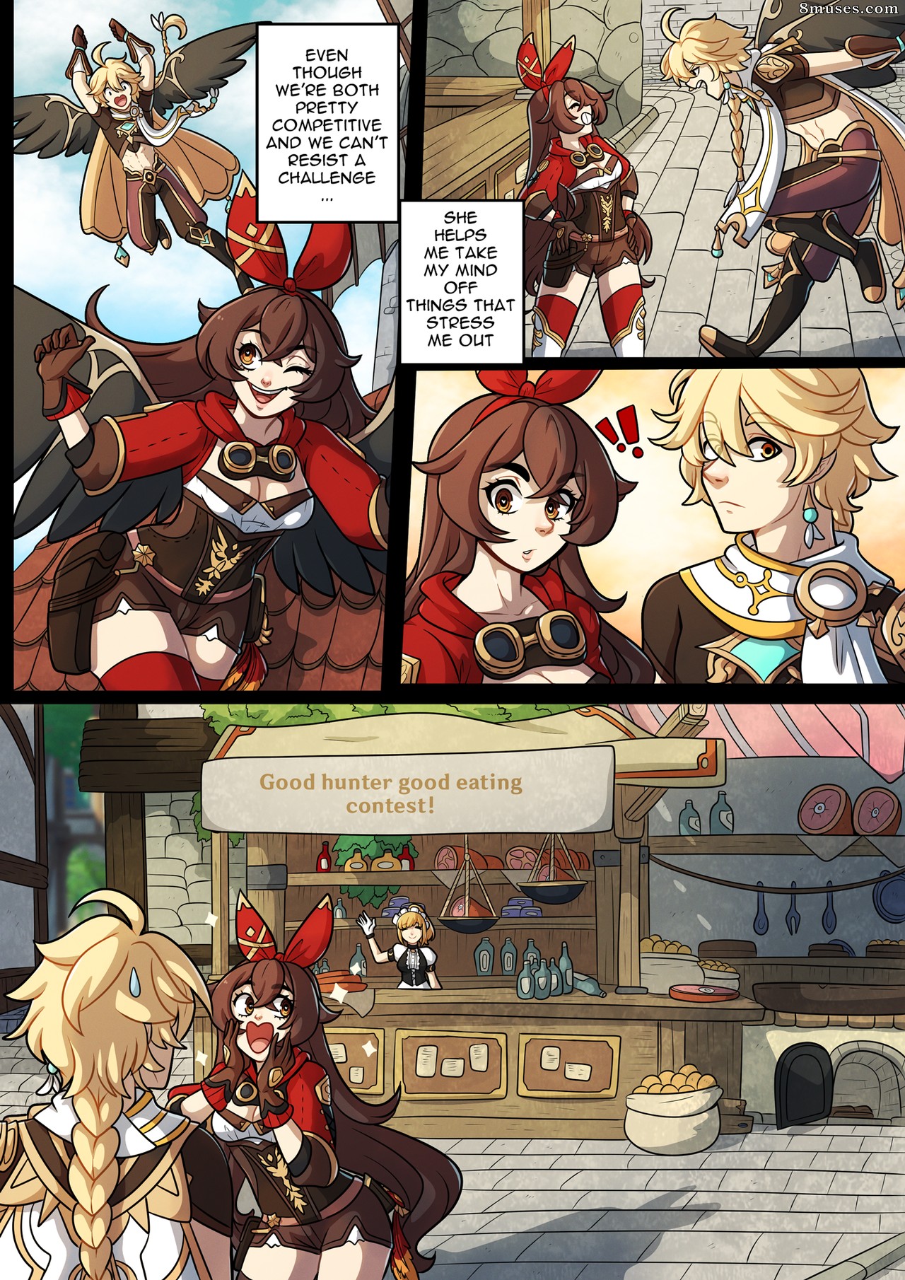 Kinkymation Comics - Le guide du voyageur pour le cœur de Teyvat - Amber (Genshin Impact) - Page 4