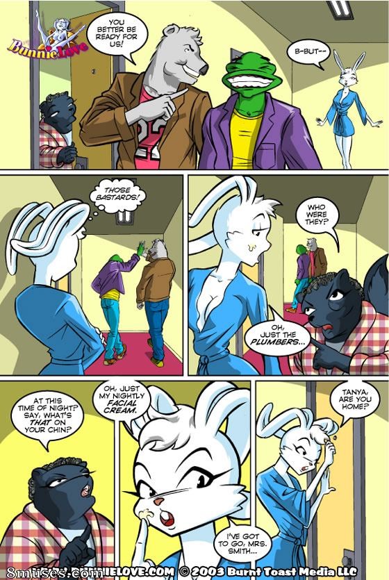 Burnt Toast Media Comics - Amour de Bunnie 2 - Entre un cock et un endroit dur - Page 25