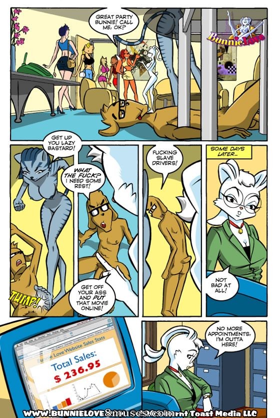 Burnt Toast Media Comics - Amour de Bunnie 2 - Entre un cock et un endroit dur - Page 15