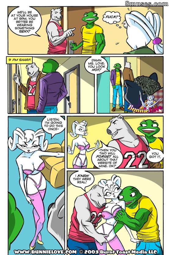 Burnt Toast Media Comics - Amour de Bunnie 2 - Entre un cock et un endroit dur - Page 17