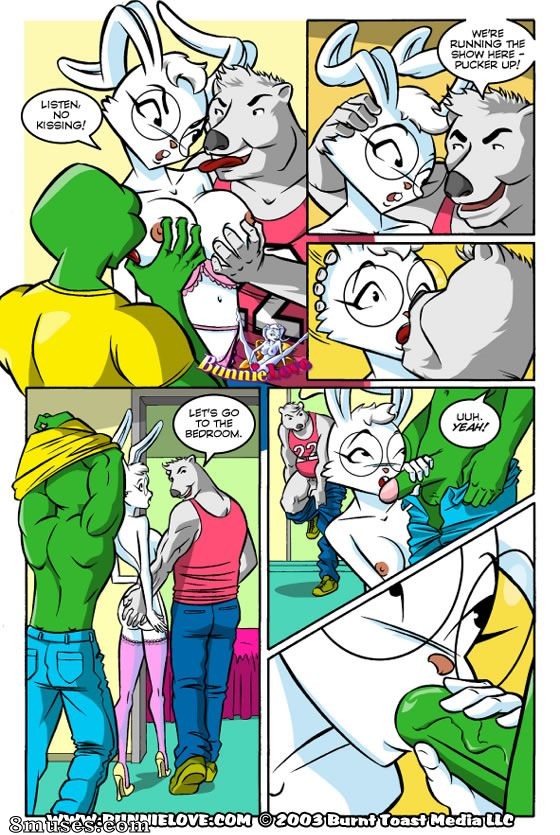 Burnt Toast Media Comics - Amour de Bunnie 2 - Entre un cock et un endroit dur - Page 18