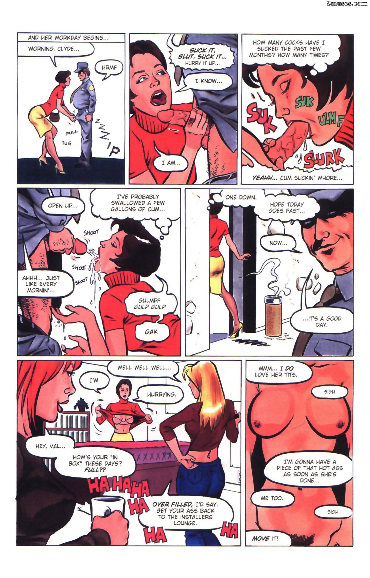 EROS Comics - Mães quentes 02 - Mãe trabalhadora - Amor entre irmãs - Página 6