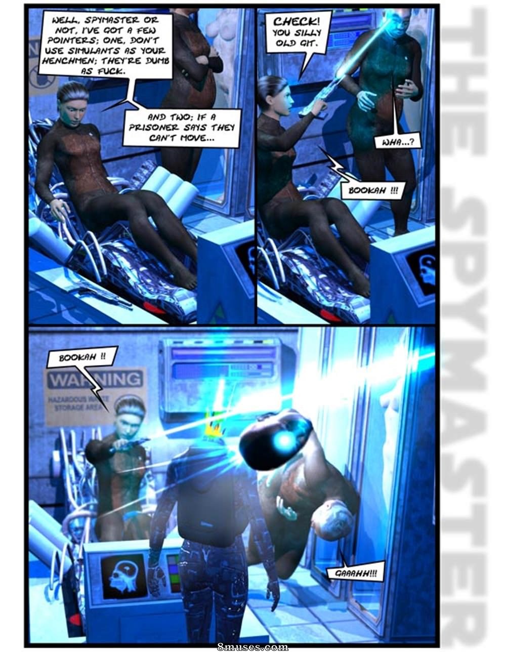 Project Bellerophon Comics - 05-El maestro espía - Página 9