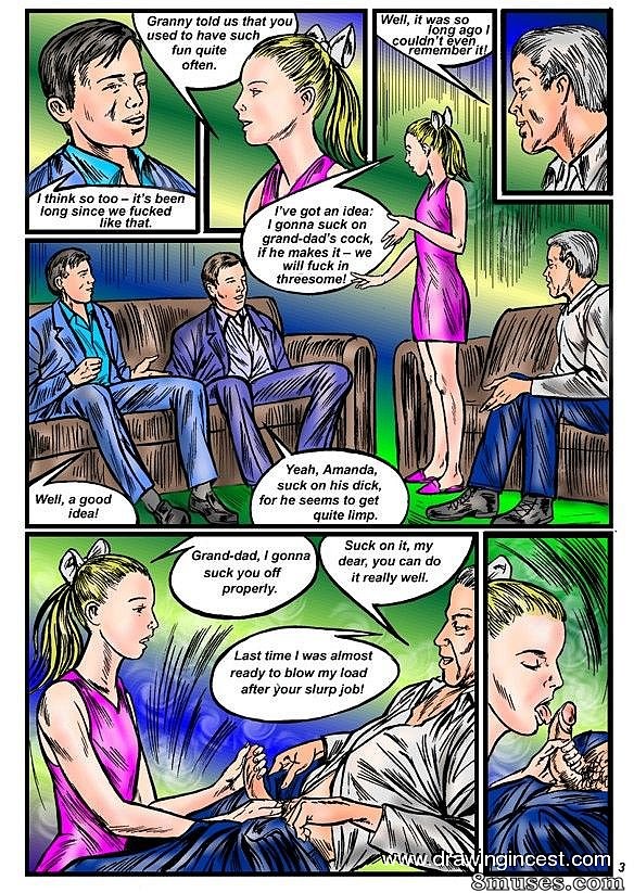 2D - Three dicks in one girl - Page 3