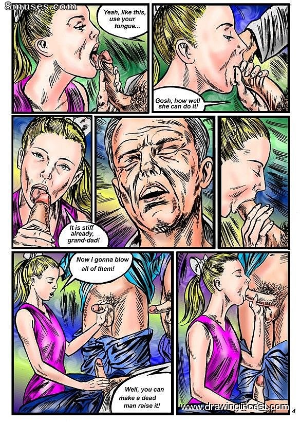 2D - Three dicks in one girl - Page 4