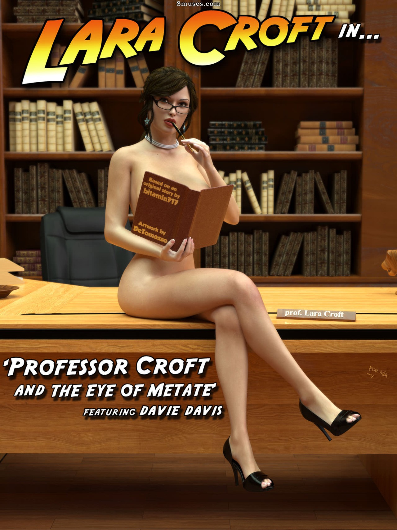 DeTomasso Comics - Professor Croft e o olho de metate - Página 1