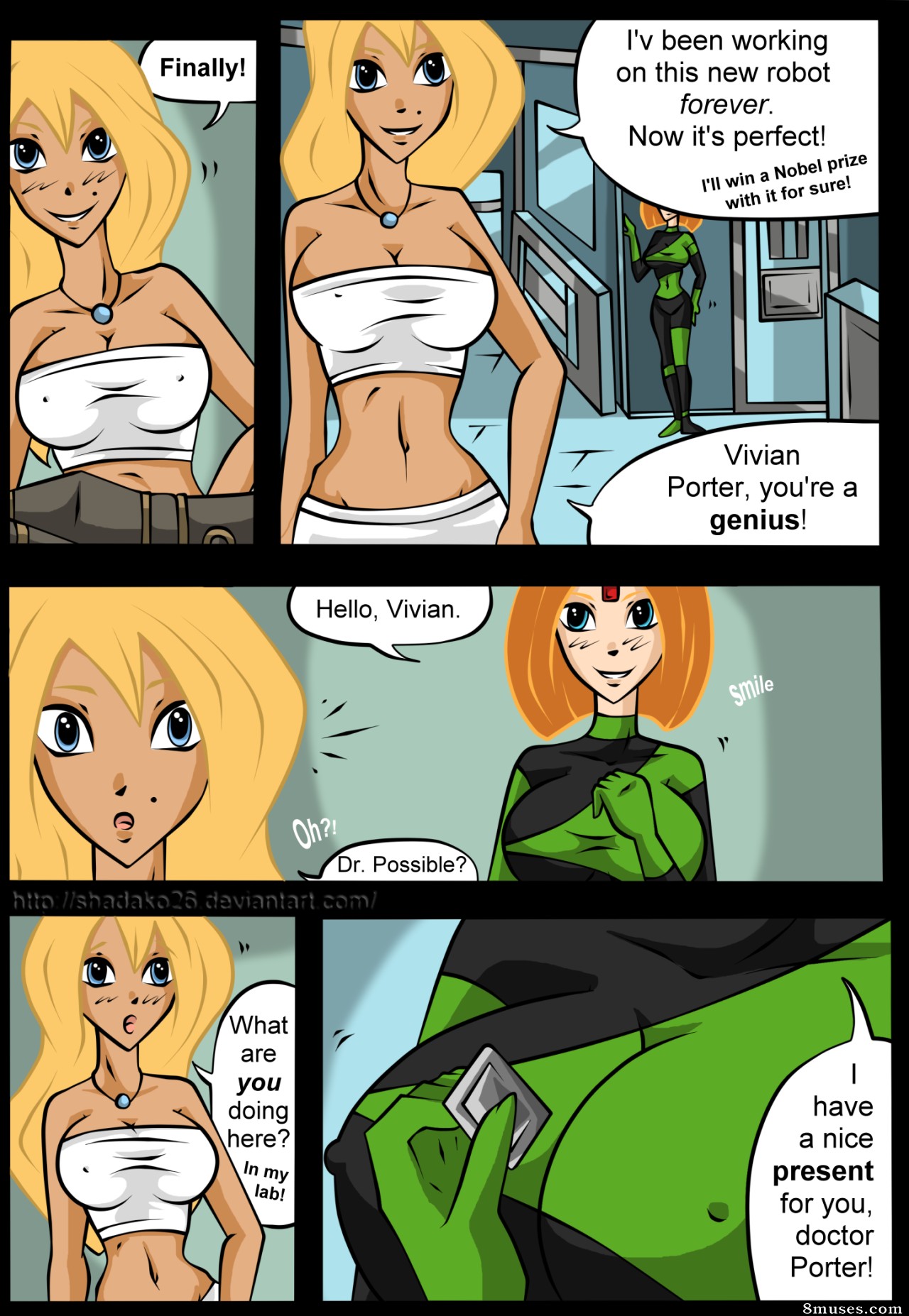 Shadako26 Comics - Mistress Shego - Page 1