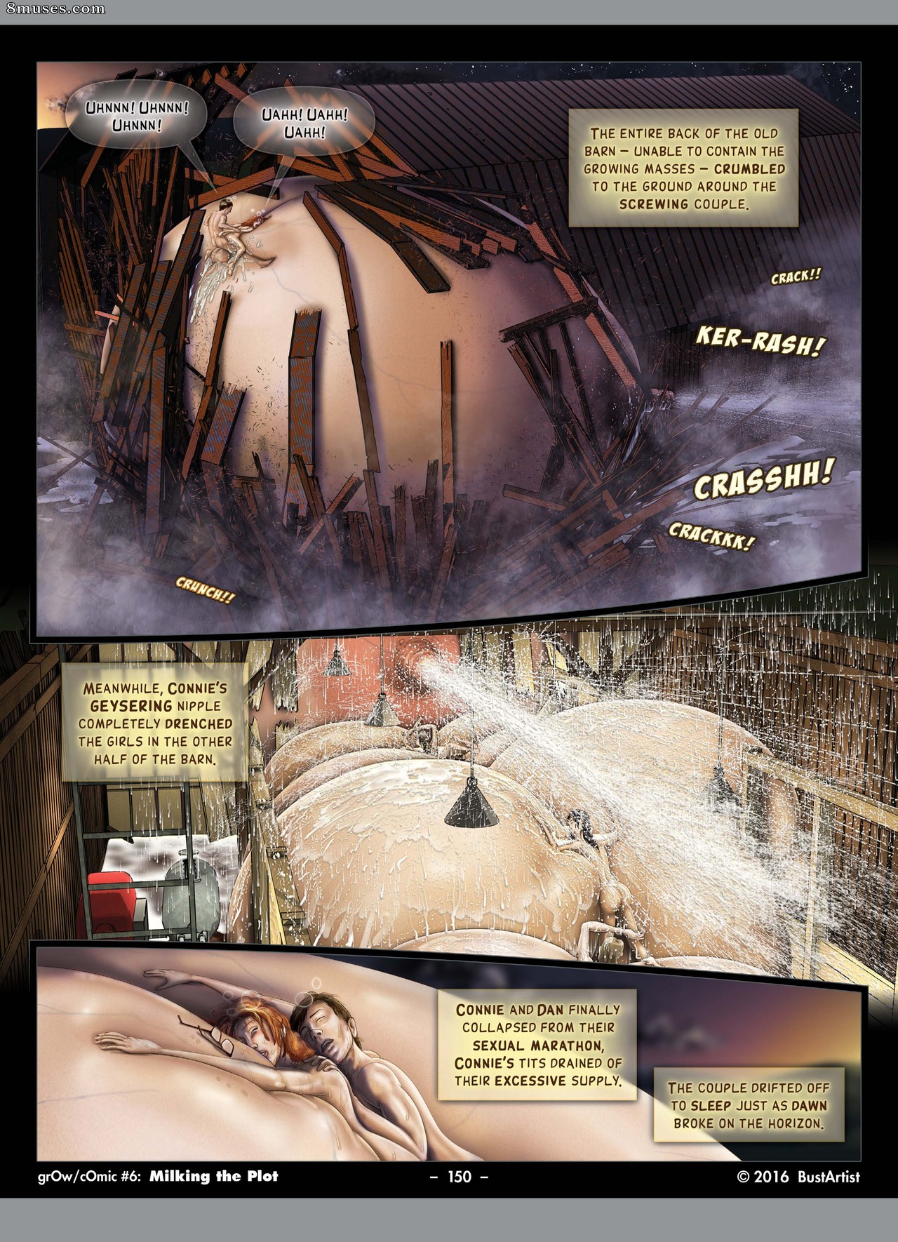 Volume 6 - Milking the Plot - Issue 8 - Climax - Page 21