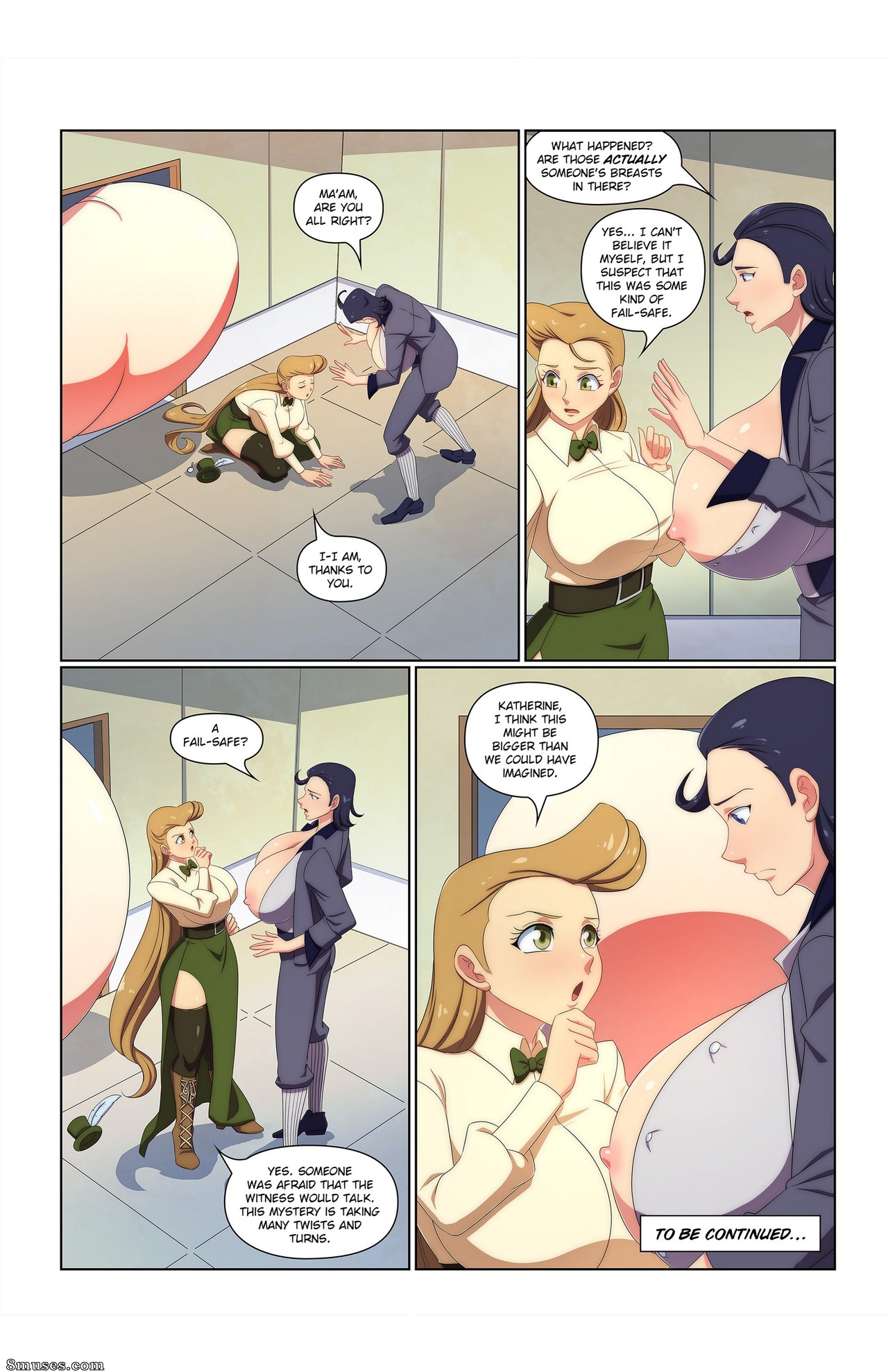 The Bizarre Case of the Disappearing Breasts - Issue 2 - Page 17