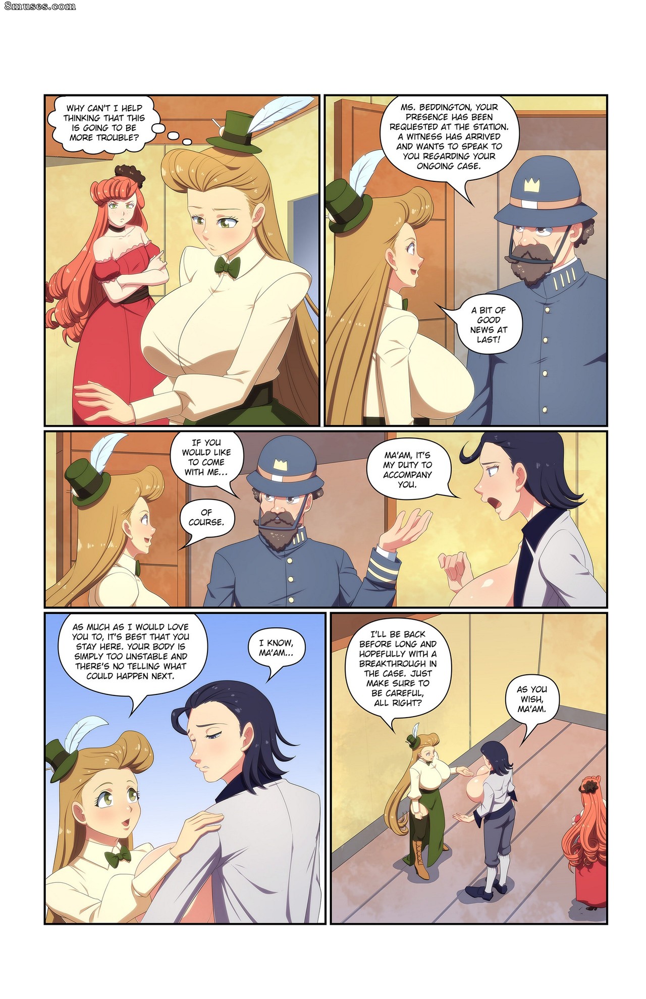 The Bizarre Case of the Disappearing Breasts - Issue 2 - Page 10