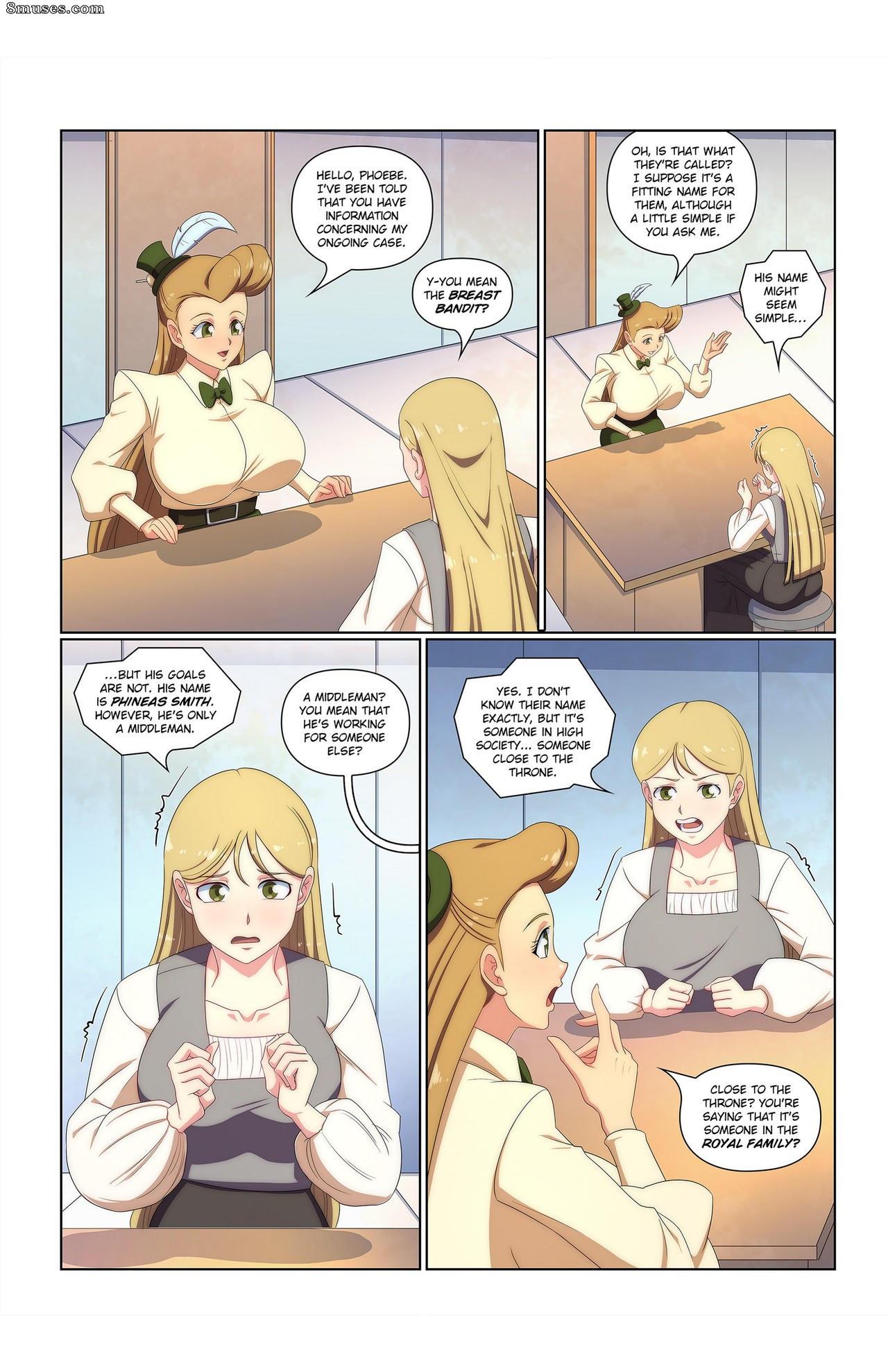 The Bizarre Case of the Disappearing Breasts - Issue 2 - Page 12