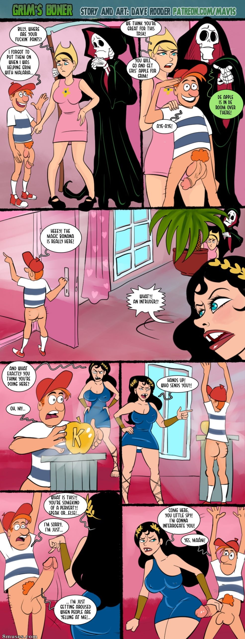 Mavis Rooder Comics - Grim's Boner - Page 8