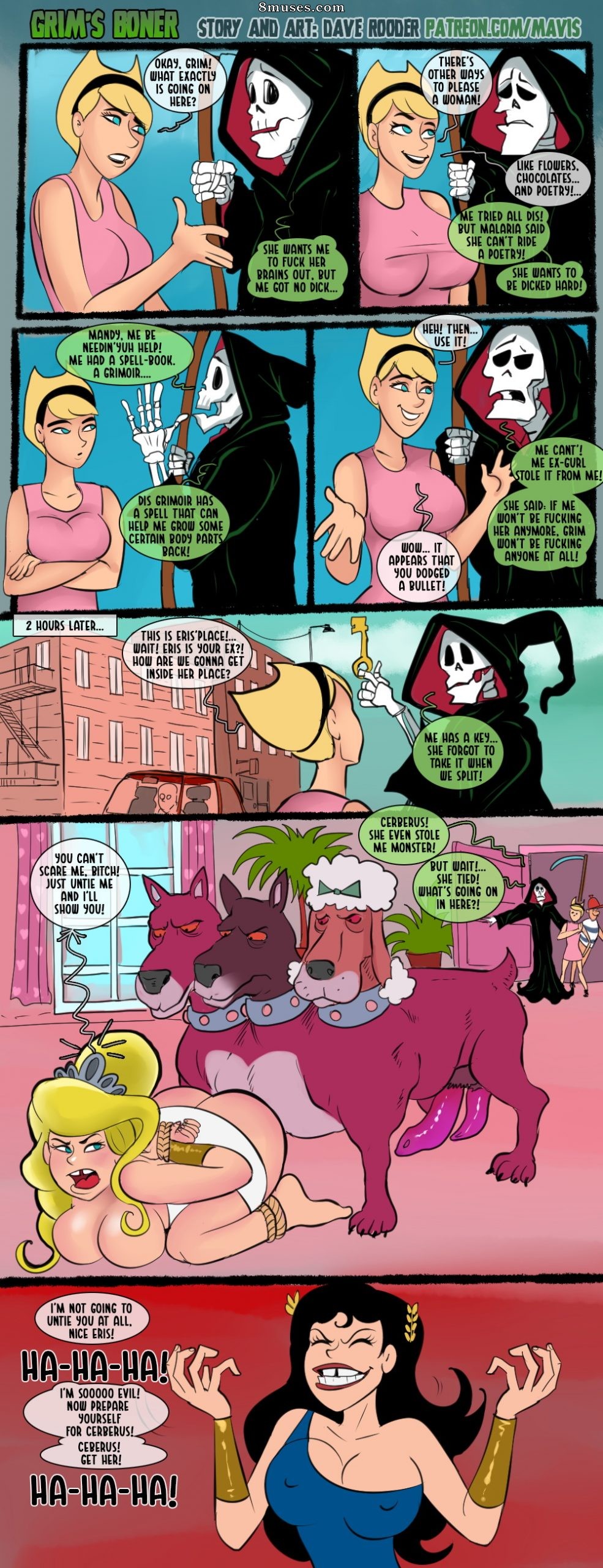 Mavis Rooder Comics - Paúra de Grim - Página 5