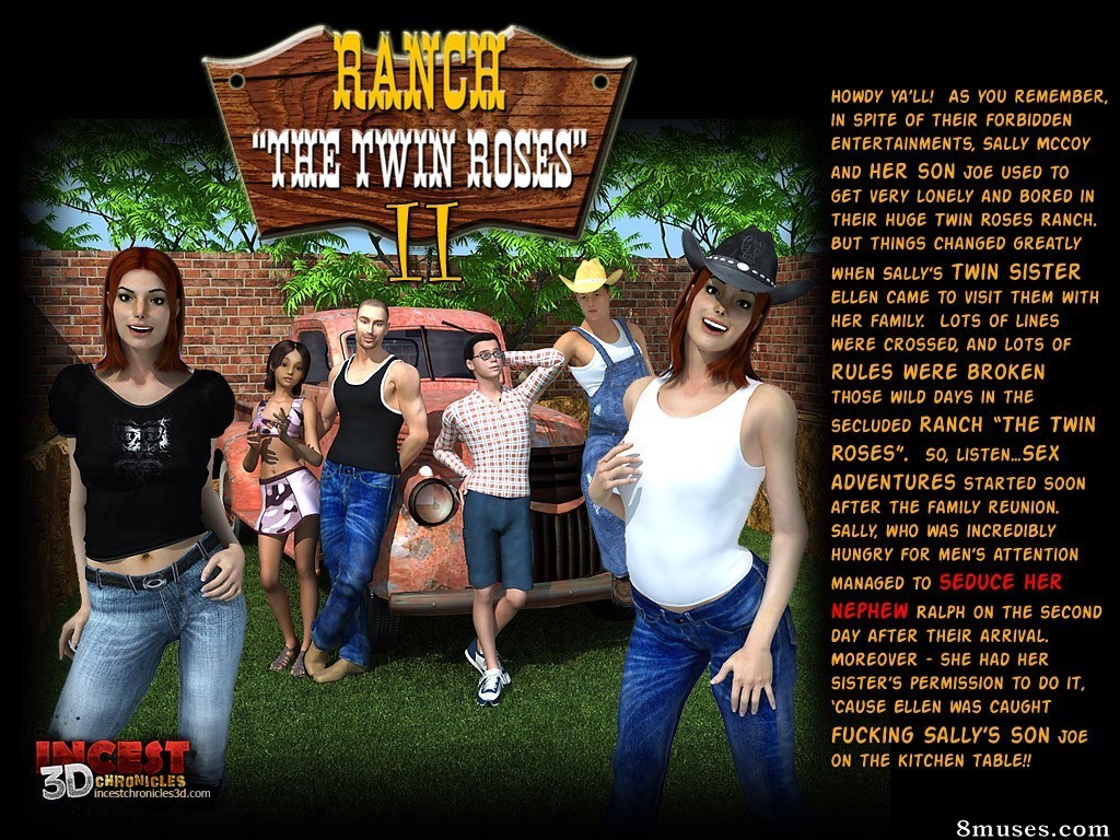 IncestChronicles3D Comics - Granja Las rosas gemelas. Parte 2 - Página 1