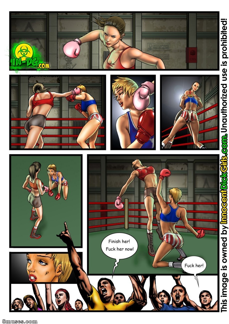 Innocent Dickgirls Comics - The Fight Club - Page 3
