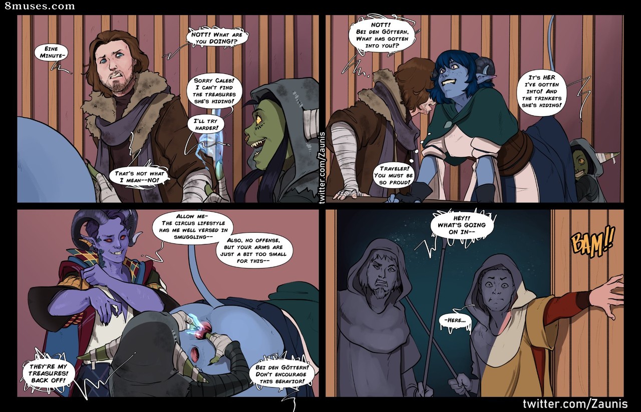 Zaunderground Comics - Bobo se diverte e outras artes do Mighty Nein - Página 10