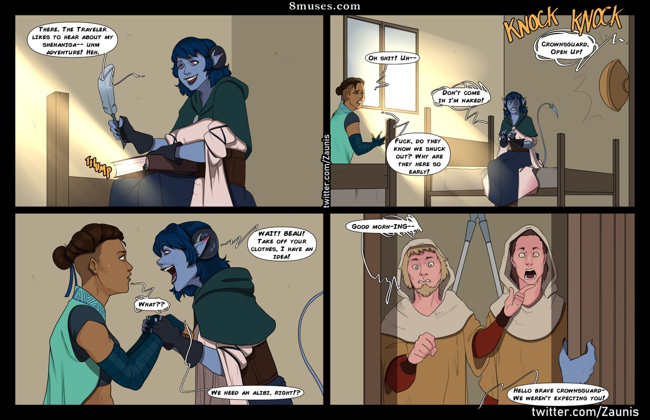 Zaunderground Comics - Jester Gets Around & Other Mighty Nein Art - Page 19