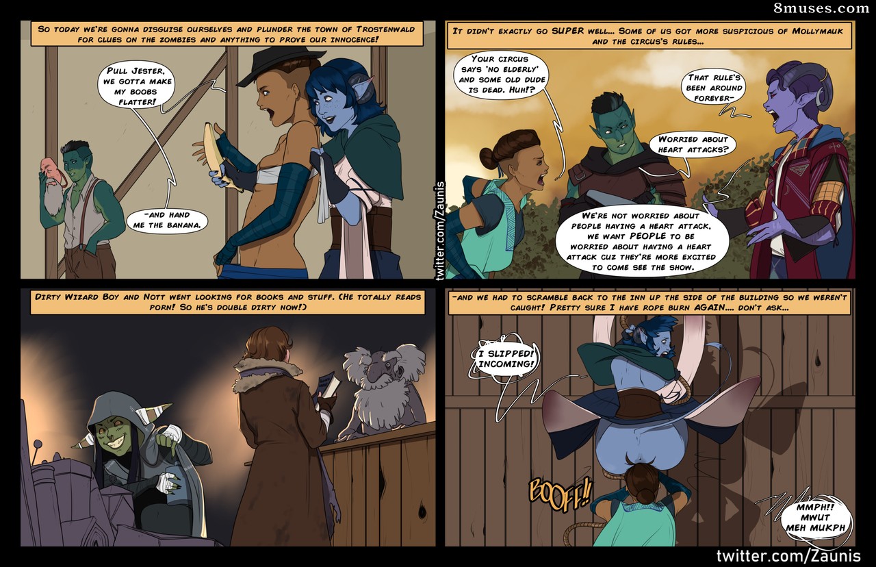 Zaunderground Comics - Jester Gets Around & Other Mighty Nein Art - Page 18