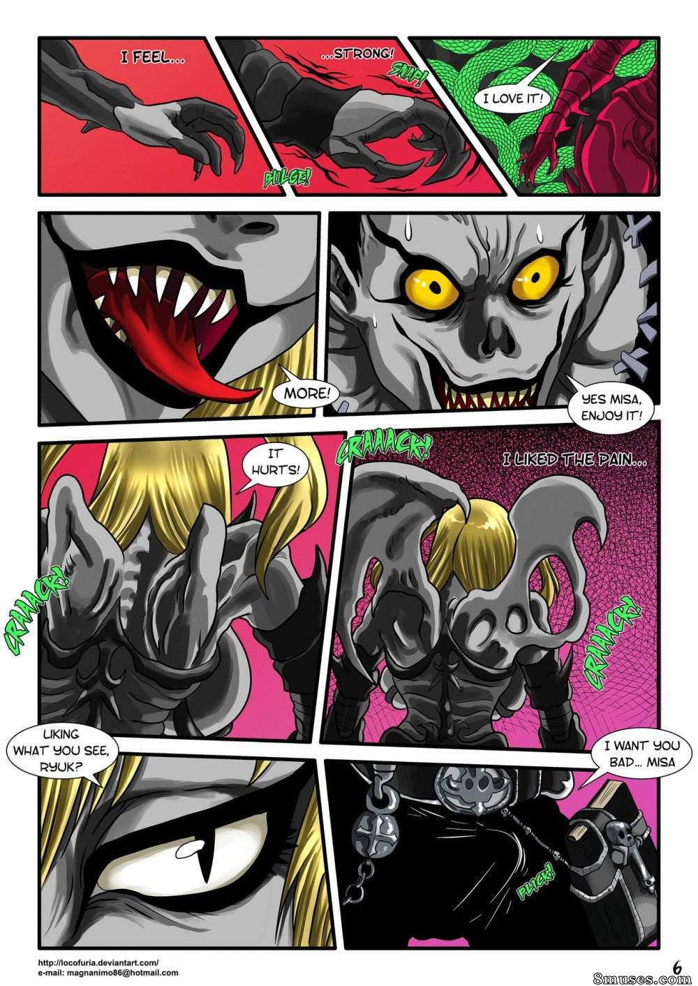 Locofuria Comics - Maçã Shinigami - Página 8