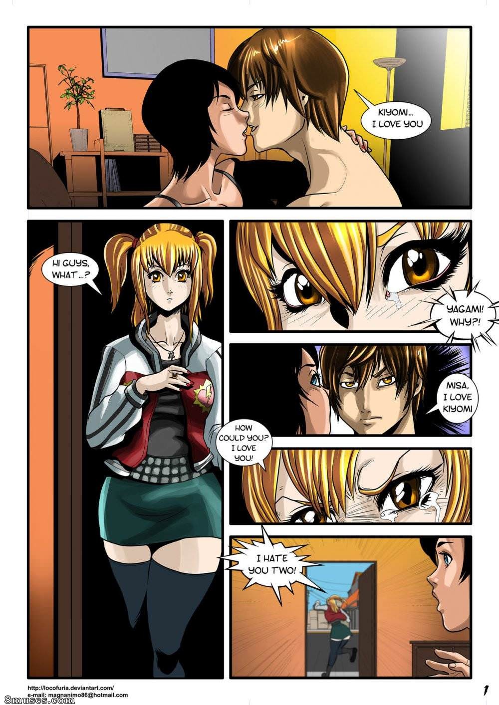 Locofuria Comics - Maçã Shinigami - Página 3