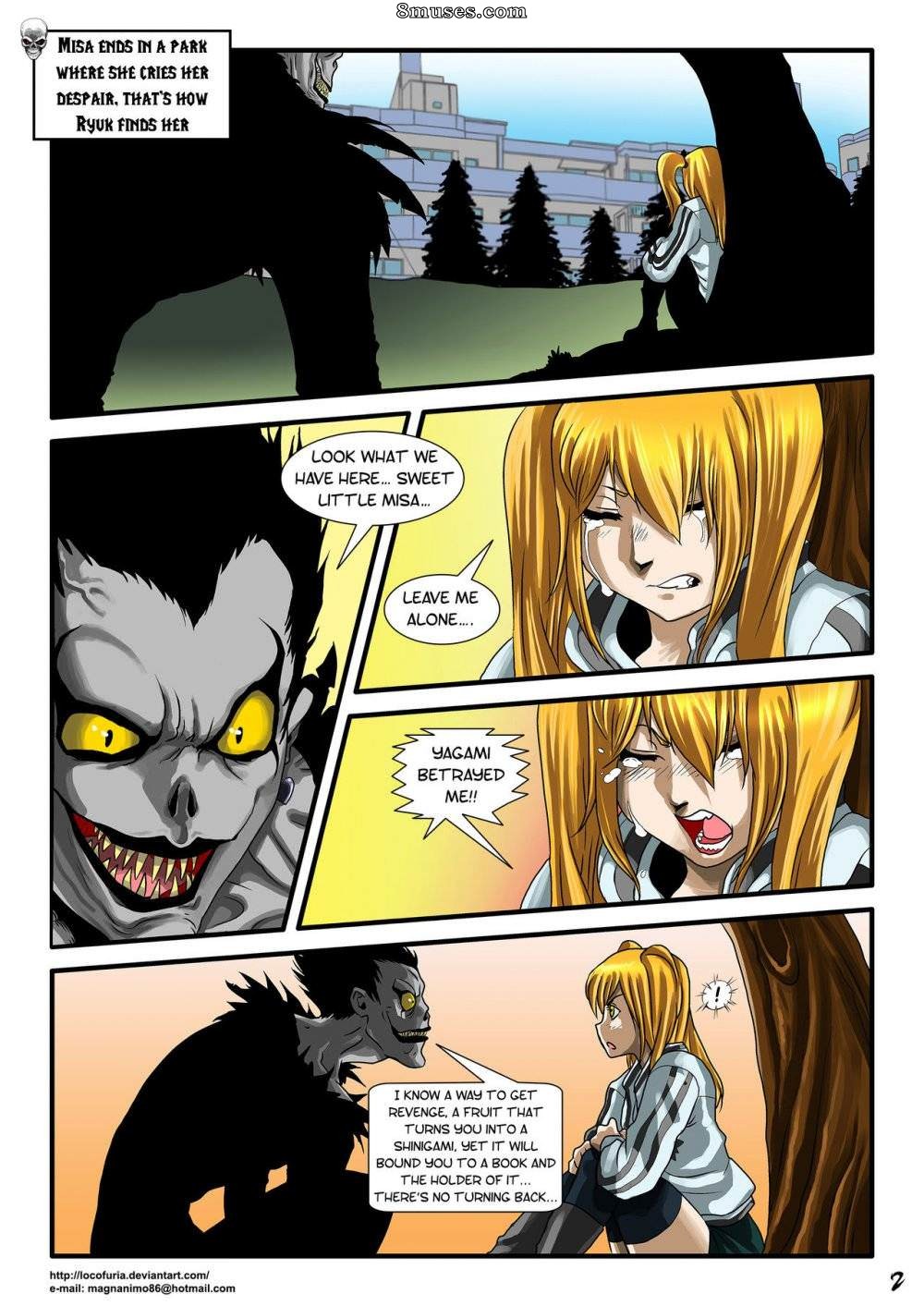 Locofuria Comics - Maçã Shinigami - Página 4