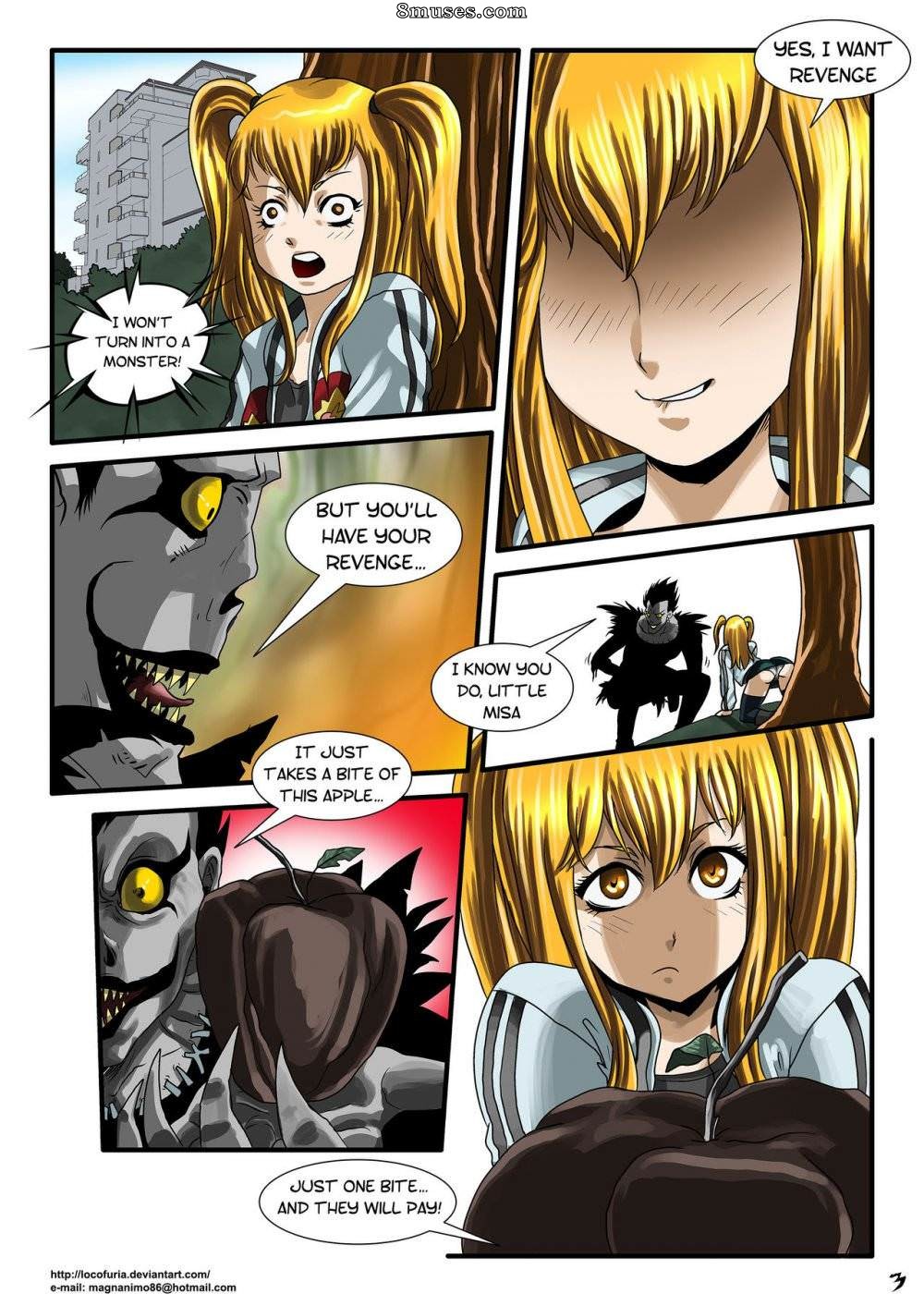 Locofuria Comics - Maçã Shinigami - Página 5