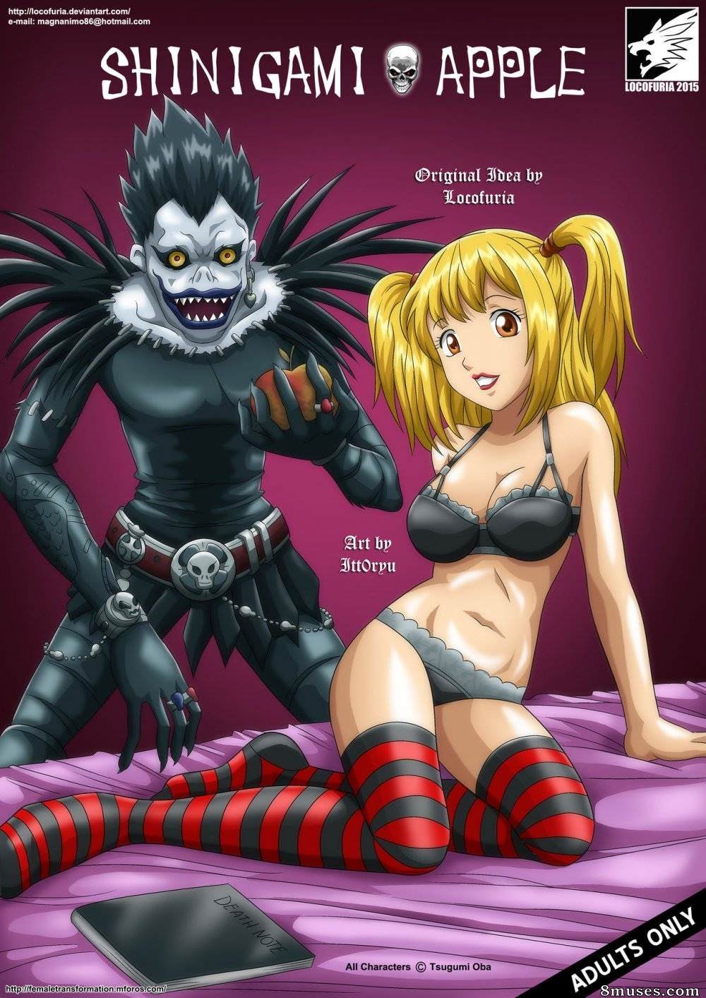 Locofuria Comics - Manzana de shinigami - Página 1