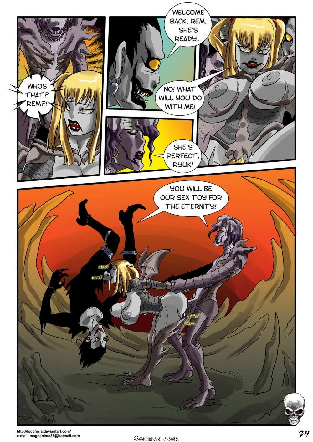 Locofuria Comics - Manzana de shinigami - Página 26