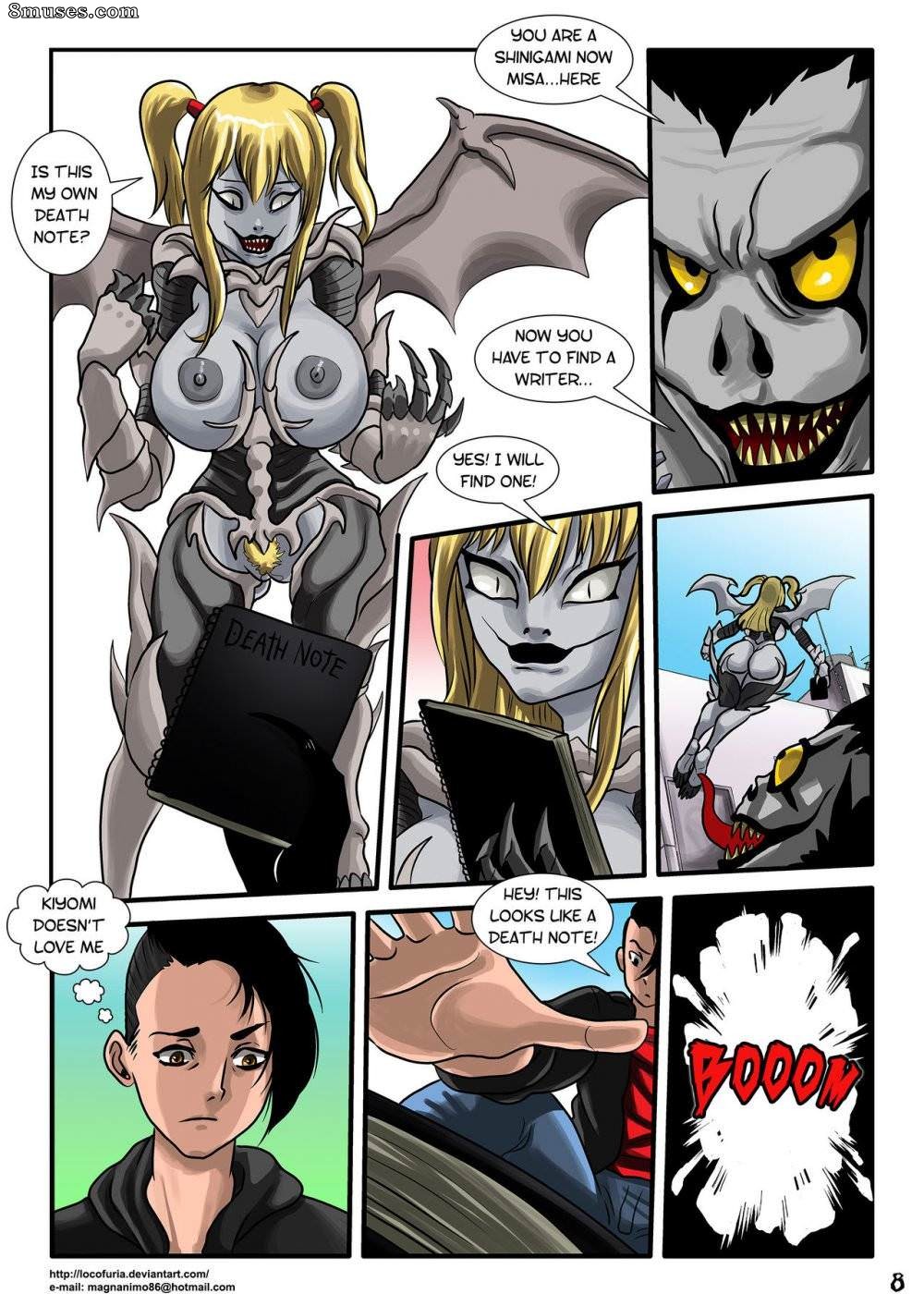 Locofuria Comics - Maçã Shinigami - Página 10