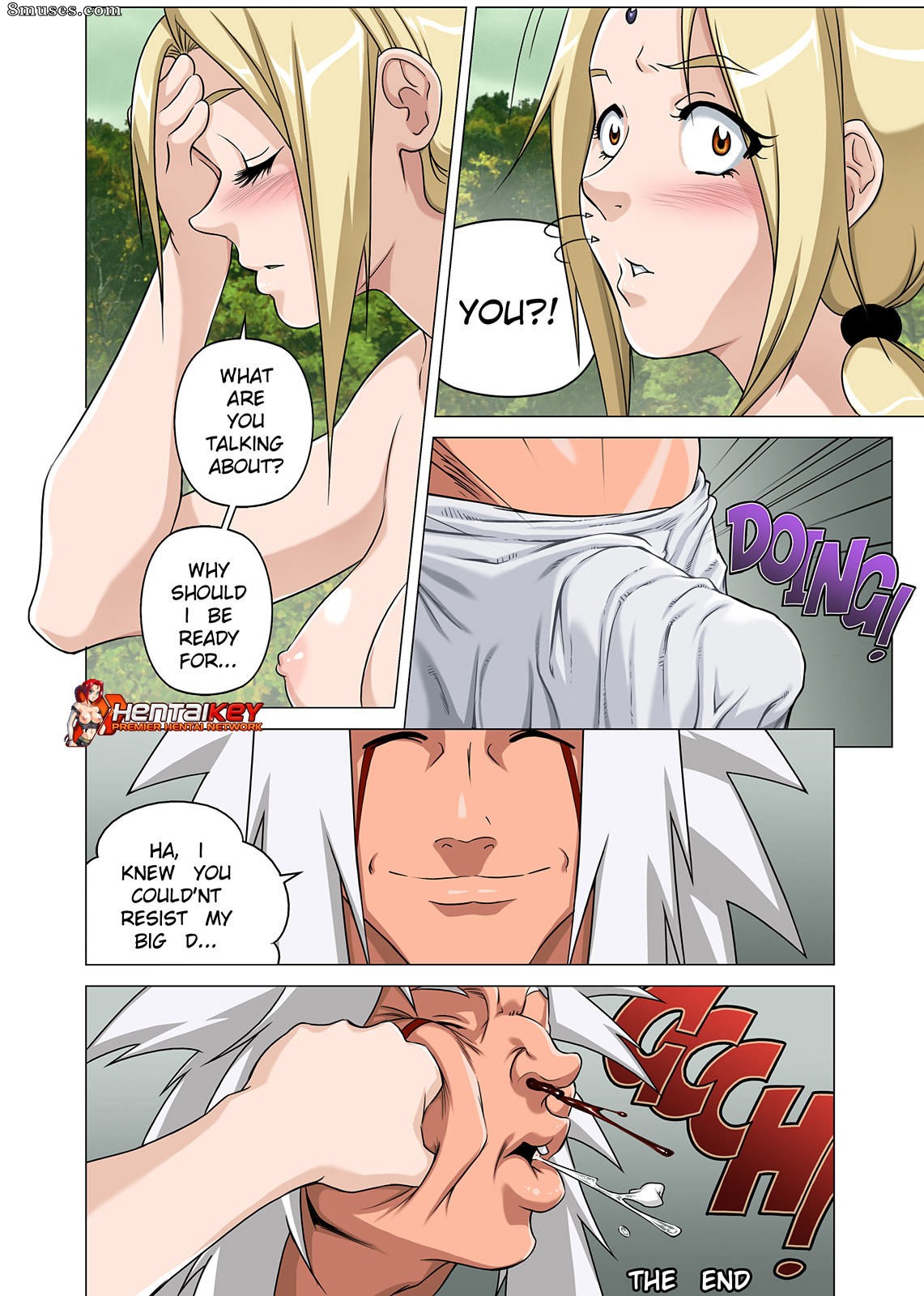 Hentaikey Comics - Tem algo em Tsunade - Página 14