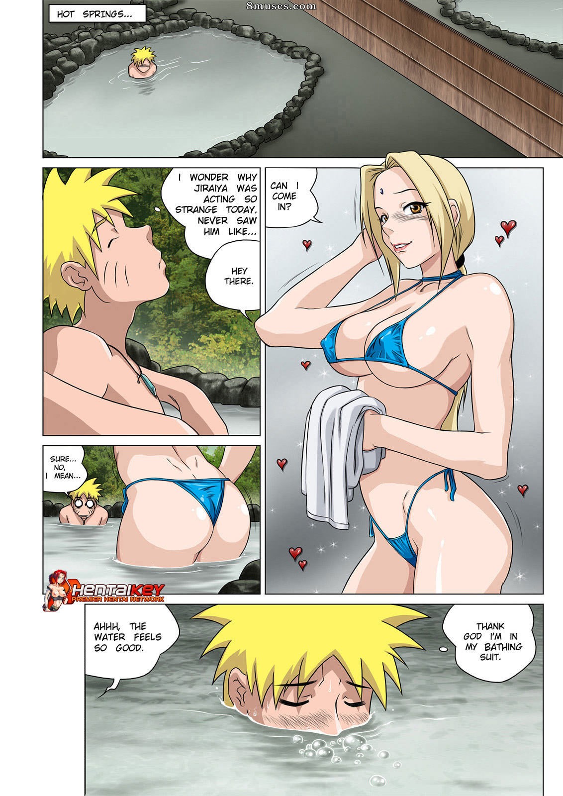 Hentaikey Comics - Tem algo em Tsunade - Página 2