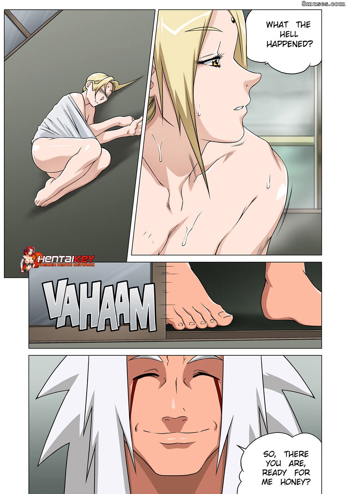 Hentaikey Comics - Tem algo em Tsunade - Página 13