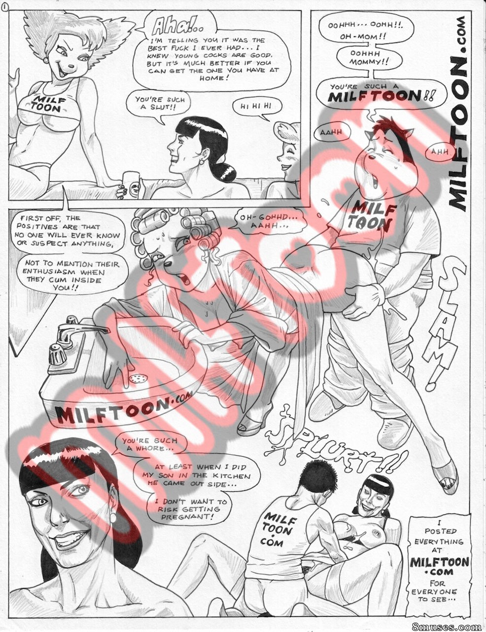 MilfToon Comics - पिनअप्स - पेज 28
