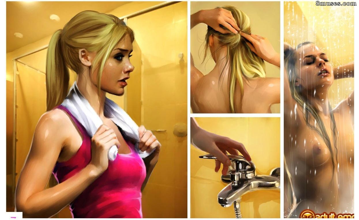 Nicole Heat Comics - How did i fuck my fitness mate - Page 6