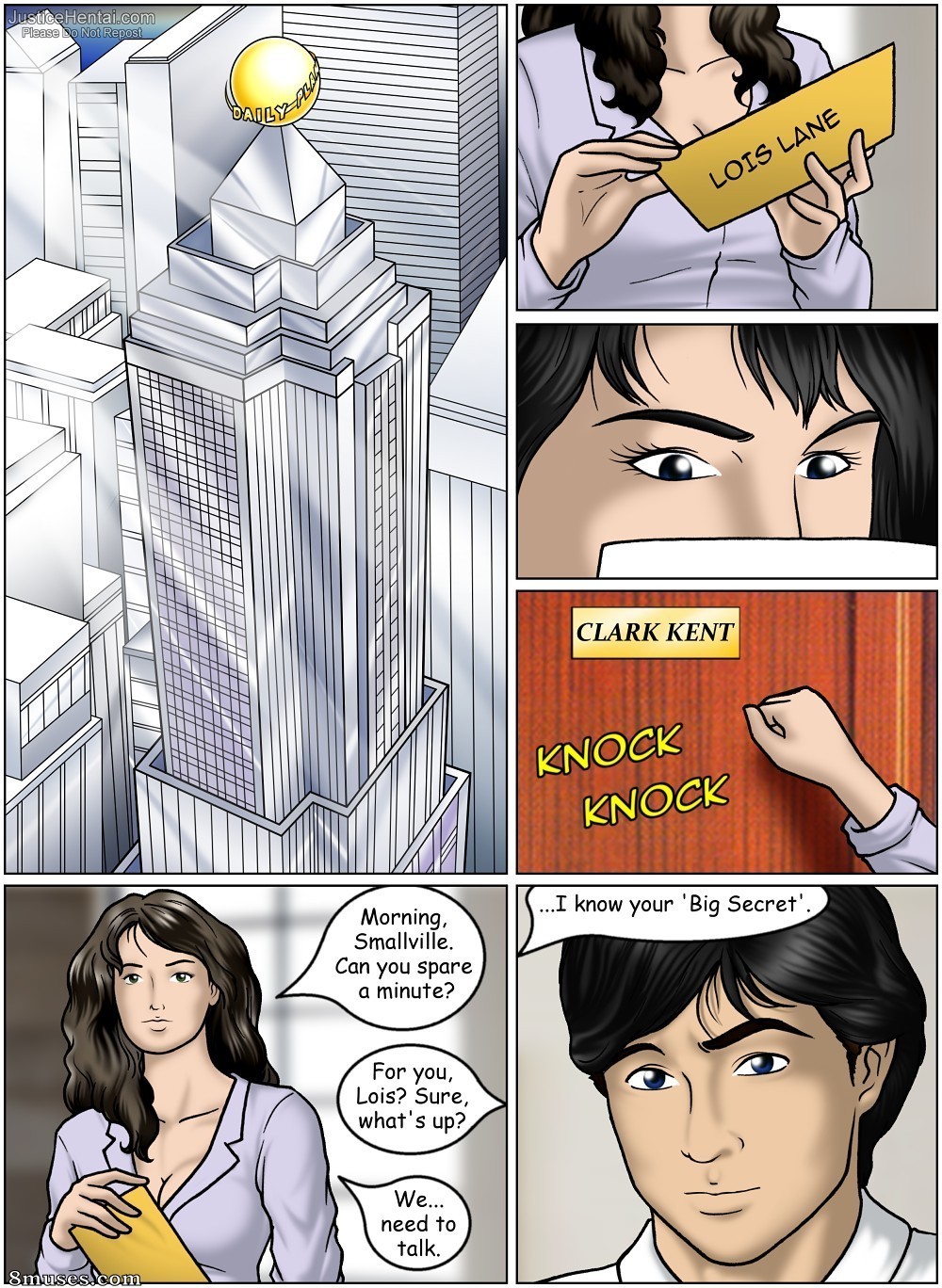 Quadrinhos - O grande segredo de Smallville - Página 2